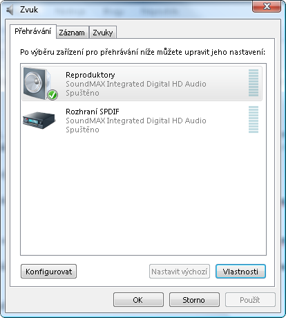 Windows Vista Nejde Zvuk